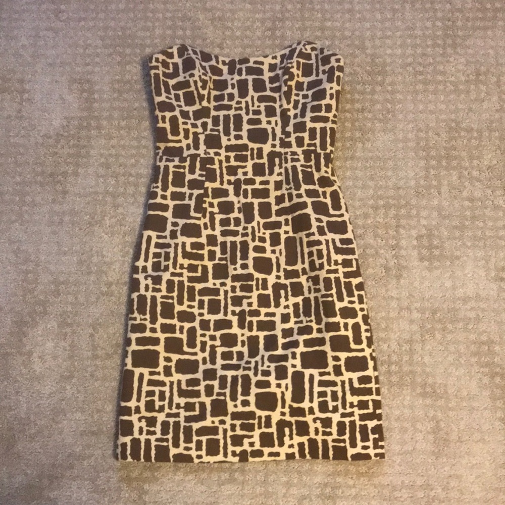 Milly giraffe print dress